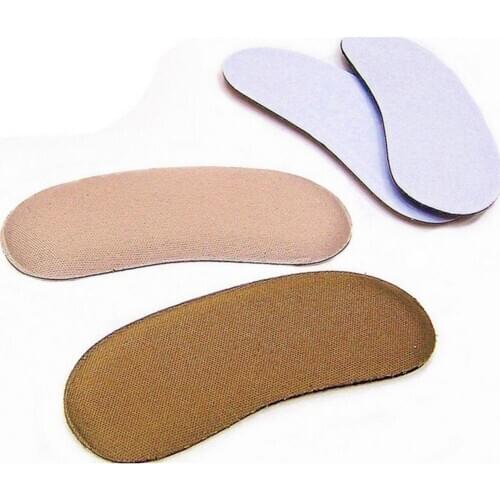 5 Pairs Fabric Sticky Back Heel Grip Shoe Sponge Cushion Insole Pad Liners Soft Elastic Heel Protector Cushion Pad