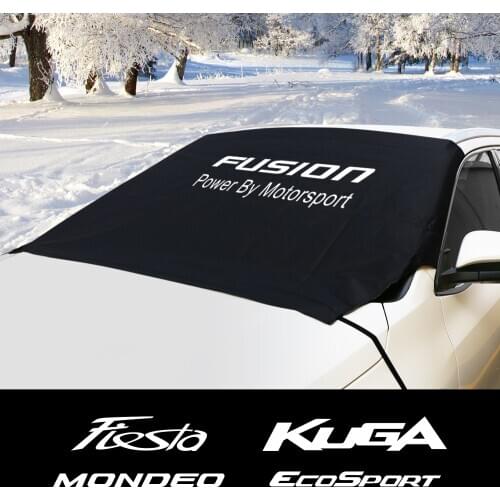 Car Snow Shield Block Sunshade Cover For Ford ECOSPORT EDGE ESCAPE EXPLORER Fiesta FUSION GHIA KUGA MONDEO MUSTANG SHELBY ST