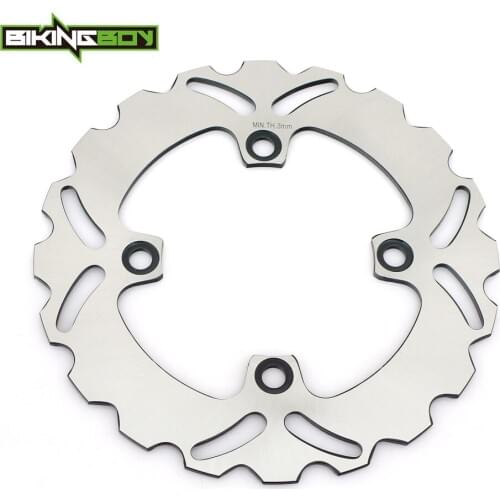 BIKINGBOY Rear Brake Disc Rotor Disk ZX6R 98 99 00 01 07-16 ZX-6R 636 02-06 13-17 ER-6F ER-6N 06-16 ZX9R 98-04 ZX10R 04-17 / ABS