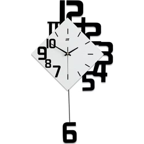 Swing Wall Clock Nordic Wall Clocks Modern Design Home Decoration Accessories Silent Quartz Watches reloj de pared