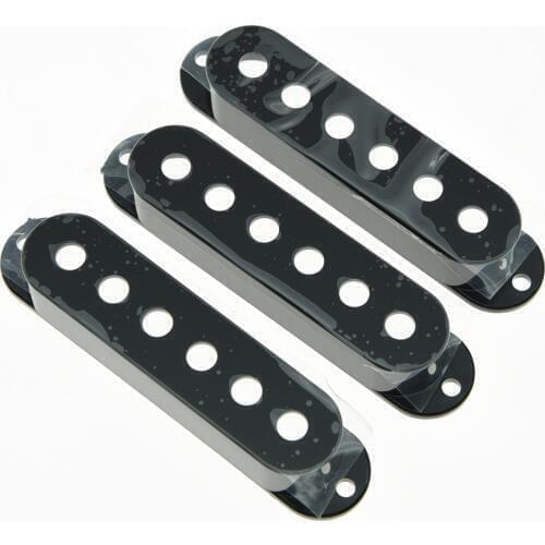 15pcs Black Single Coil Guitar Pickup Covers fits for Strat Guitar
