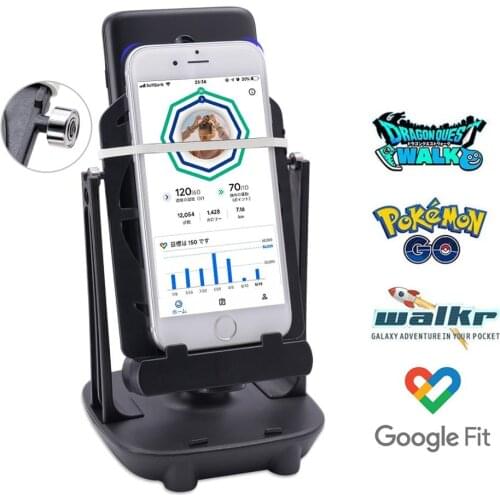 Phone Walking Swing Shaker Mobile Stand Holder Pedometer Brush Stepper For Pokemon Go Phone Wiggler counter For Iphone Practical