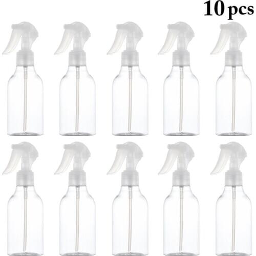 10PCS Kapmore Spray Bottle Leak-proof Clear Mist Sprayer Bottle Travel Makeup Bottle Alcohol Refillable Bottles for Travel