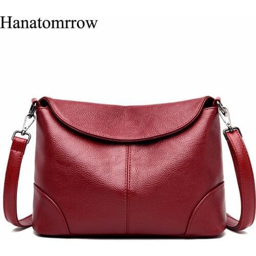 Женские кожаные сумки Hanatomrrow China At AliExpress