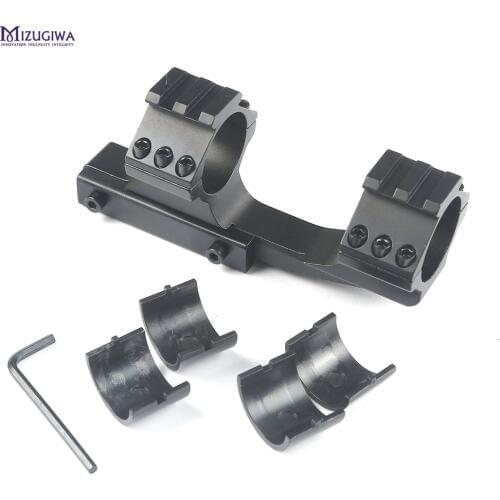 Scope Mount Heavy Duty Cantilever Weaver Forward Reach 30mm / 1 inch Ring Rifle Optics 11mm Dovetail Picatiiny Rail Pistol