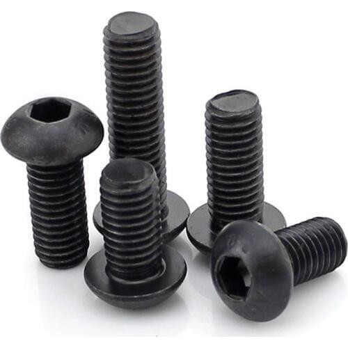 M8-ISO7380 10.9-level Head Screws Within the Hexagonal, Mushroom Head Screws, Head Screws Hexagonal Plate M8*10-100mm