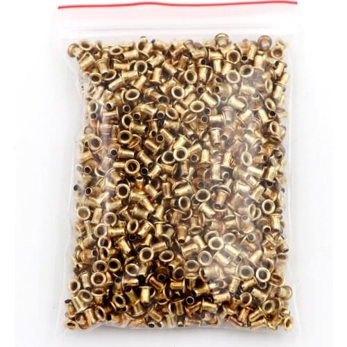 1100Pcs Beekeeping Tools Italian Bee Beehive Nest Box Threading Hole Bees Nest Box Nest Foundation Copper Eye Hive Copper Eyes