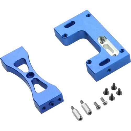 Metal Steering Servo Fixed Mount Bracket for WPL 1/16 MN D90 99s RC Car Upgrade Parts Accessories