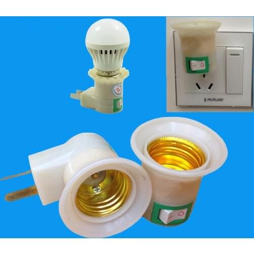 E27 Switch Plug multi-purpose lamp 3A 110V 220V Lampholder LED Light Base Socket X30