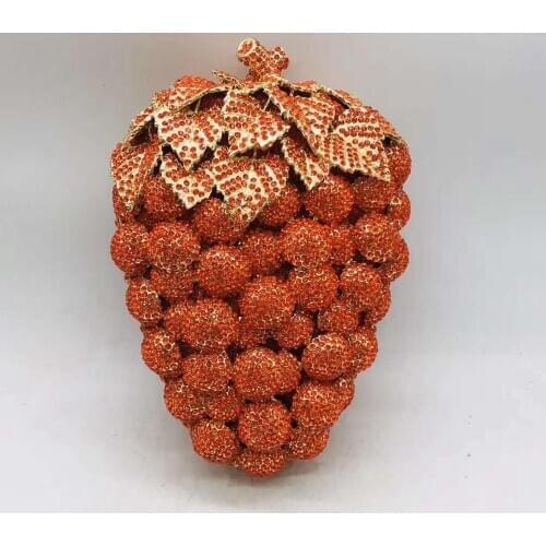 Fashion Women Crystal Diamond Wedding Evening Bags Luxury Colorful Crystal Diamond Evening Bag Designer Handbags High Quality