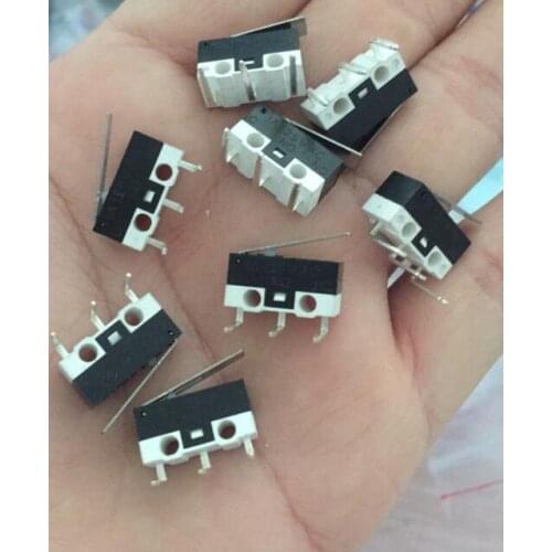 Motor stroke limit small Push Button Switch micro switch 1A125V bending feet