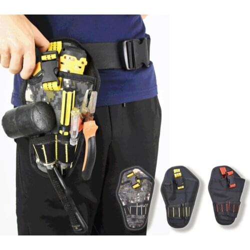 Portable Drill Driver Holster Electrician Tool Bag Cordless Drill Bit Holder Belt Pouch for Wrench Hammer Screwdriver