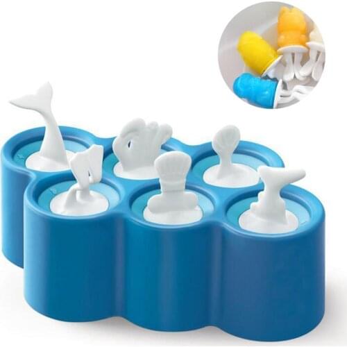 Silicone Ugly Fish Popsicle Mold Food Grade Popsicle Mold 26 x 14 x 8 cm For Summer Innovative DIY Crafts