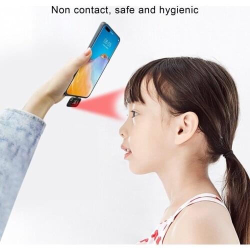 Mobile Phone USB Smart Thermometer Non-contact Infrared Thermometer Portable Electronic Thermometer LCD Display