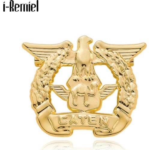 Retro Animal Bird Brooches Baroque Gold Silver Color Metal Suit Lapel Pin Brooch Badge Vintage Women Men Clothing Accessories