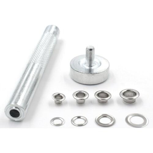 3.5mm-6mm rivet. Eyelet tool.Button. Clothing & Accessories. Sewing repair. Metal pores. Eyelets installation tool. dies