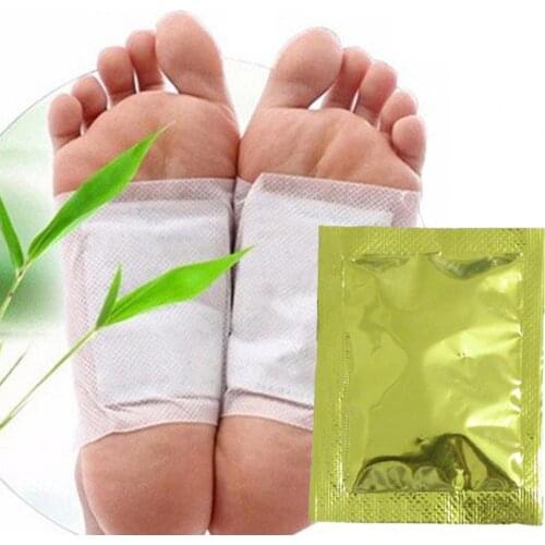 Hot 2Pcs/Set Foot Patch Relaxation Natural Feet Cleansing Herbal Adhesive Patch Unisex Foot Care Tools