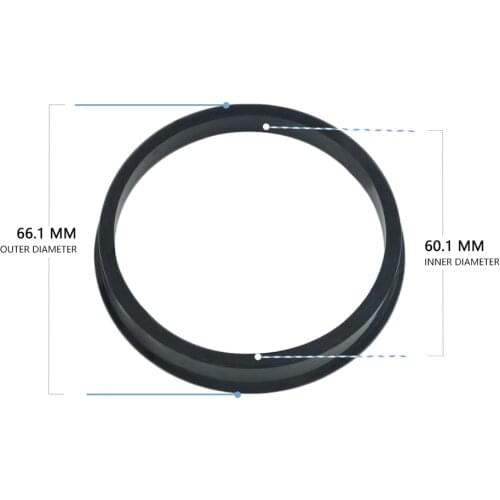 4pcs Hub Centric Rings Car Wheel Bore Center Collar 66.45-57.1mm 66.1-60.1mm 66.1-73.1mm Wheel Hub Ring Car-Styling