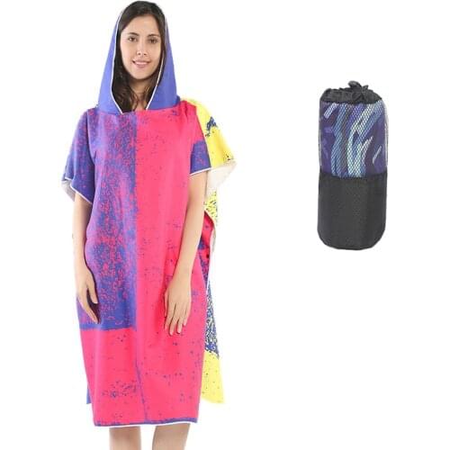 Bath towel European and American style series trendy swimming beach shawl adult double-sided velvet cloak