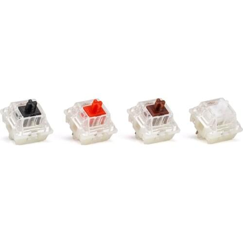 Gateron Silent Switches Pcb Mount 5pins(10 switches)For Mechanical Keyboard