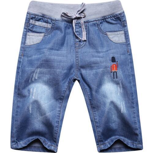 New Childrens Shorts Jeans Pants for Boys New Spring Summer Soft Cartoon Kids Pants Denim boy trousers BC059