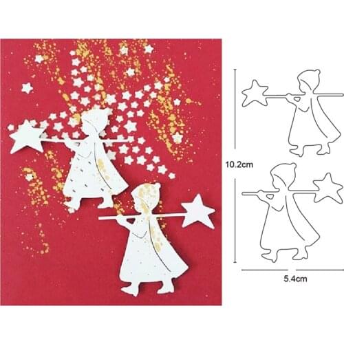 Customized dies Boy Girl Star Metal Cutting Dies DIY Scrapbooking Stamps Craft Embossing Dies Card Making Stencils dies New 2020