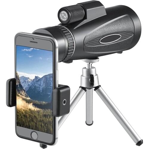 Monocular 12X 50mm for mobile phone cell phone mobile phone takes photo