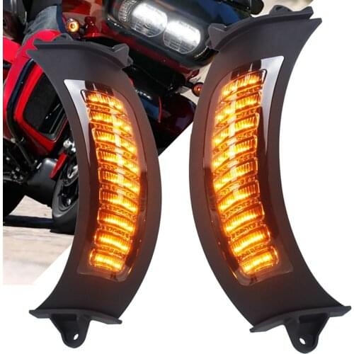 2021 New Motorcycle Front Headlight Side Indicator Lamp For Road Glide 2015-2019 Turn Signal Light