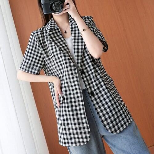 ONEIGHTWENTY Women's Blazers With Short Sleeves