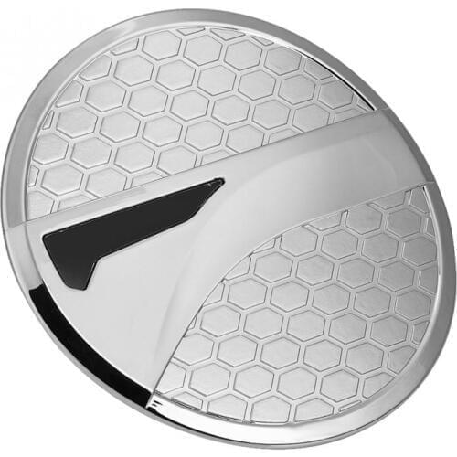 1pcs Durable New Car ABS Chrome Gas Cap Fuel Tank Cover Trim for Kia Sportage KX5 QL 2015 2016 2017 2018 Car Accessories