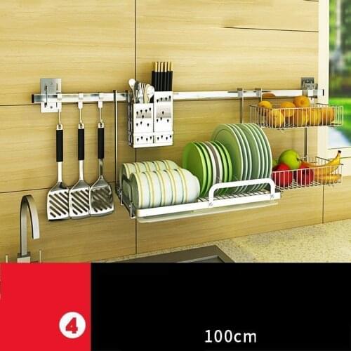 Dish Drainer Fridge Supplies Sink Organizer Stainless Steel Cocina Organizador Cozinha Cuisine Kitchen Storage Rack Holder