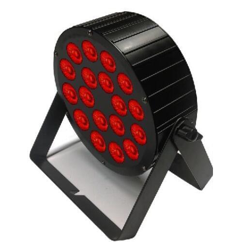 6 units LED PAR LIGHT PAR light 1018Q (10WX18PCS 4/1) RGBW for DJ,PARTY,CLUB, F10 RGB LED , 512 DMX:4CH