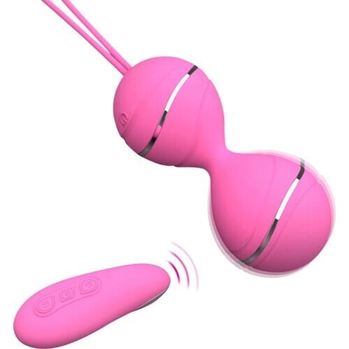 Vibrator Kegel Balls Vaginal Tight Exercise Vibrating Eggs Wireless Remote Ben Wa Adult Sex Toys For Women