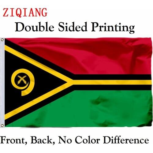 Vanuatu 1980 Flag 3x5ft Polyester Flying Size 90x150cm Custom High Quality Double Sided Printing Banner