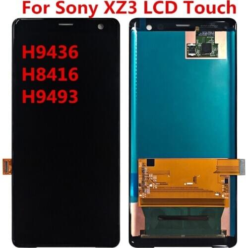 100%Test OLED Original For SONY Xperia XZ3 LCD Display Touch Screen Digitizer For SONY XPERIA XZ 3 LCD H9436 H8416 H9493