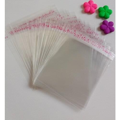 10000pcs 8x12cm Opp Bag Self Adhesive Clear Transparent Bags For Cloth/gift/Jewelry Pouch Small Plastic Bags Display Packing Bag