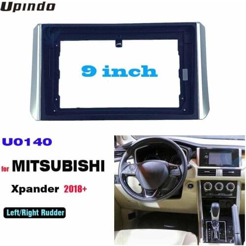 2 Din 9 Inch Car Radio Installation DVD GPS Mp5 Plastic Fascia Panel Frame for MITSUBISHI Xpander 2018+ Dash Mount Kit