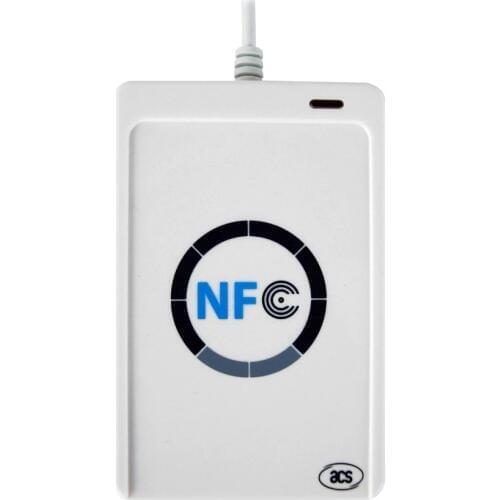ACR122u USB NFC Programmer 13.56Mhz RFID Reader Writer+SDK+5 Pcs 1K F08 IC Card Support Android Linux Mac Windows