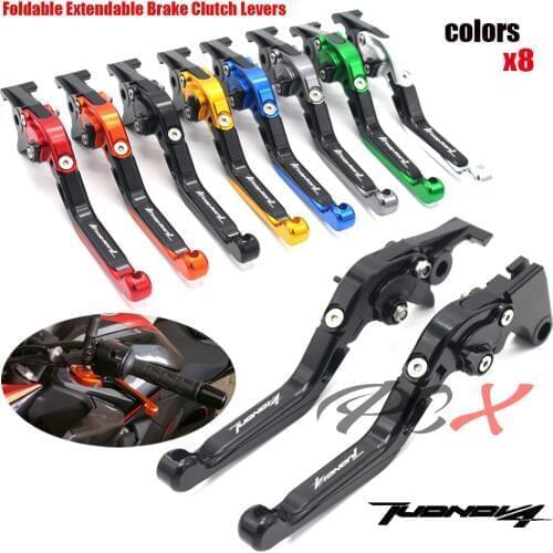 CNC Billet Aluminum Motocycle Extendable Folding Brake Clutch Levers For Aprilia TUONO V4 1100RR/Factory 2017