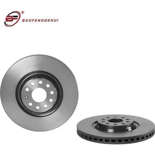 1pc Car Brake Discs Front 5Q0615301G Brake Rotor Rear 1K0615601N For VW CC 357 PASSAT EOS JETTA GOLF For Audi A3 Sportback Q3 TT