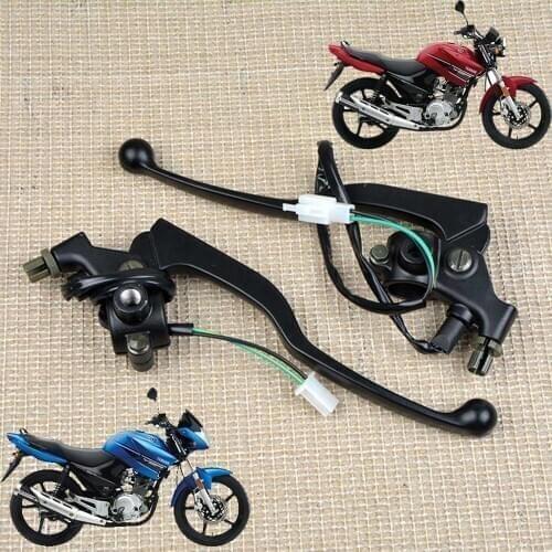 For Yamaha 125cc YBR125 YBR 125 5VL Motorcycle Brakes Handle Front Brake Lever Brake Clutch Lever Light Switch Cable Accessories