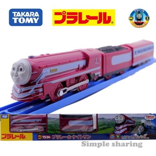 Takara Tomy Tomica Plarail Ts24 Caitlin Train Model Kit Diecast Miniature Baby Toys Funny Educational Bauble Hot Pop Kids Doll