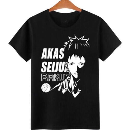 New Kurokos Basket ball Kuroko no Basuke t-shirt cosplay costume Japan Anime men Kagami Taiga t shirt