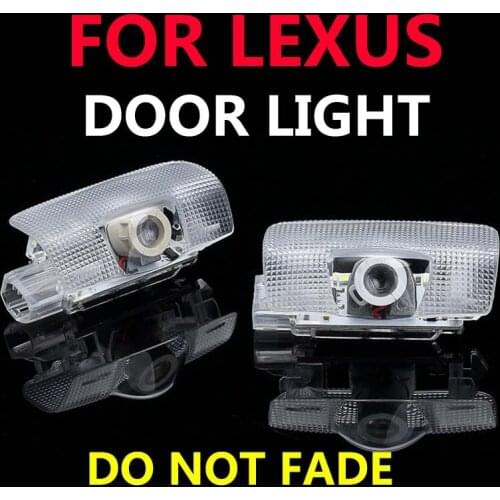 Car Door Welcome Light LED Courtesy Lamp Projection Lamp For Lexus RX ES GS GX LS CT IS UX Decorative Accessories
