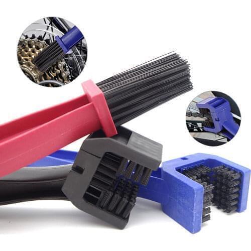 ATV ScotAccessories Cycling Motorcycle Bicycle Chain Clean Brush For Yamaha raptor 700 KTM 65 sx Honda varadero 125 BMW f800gt