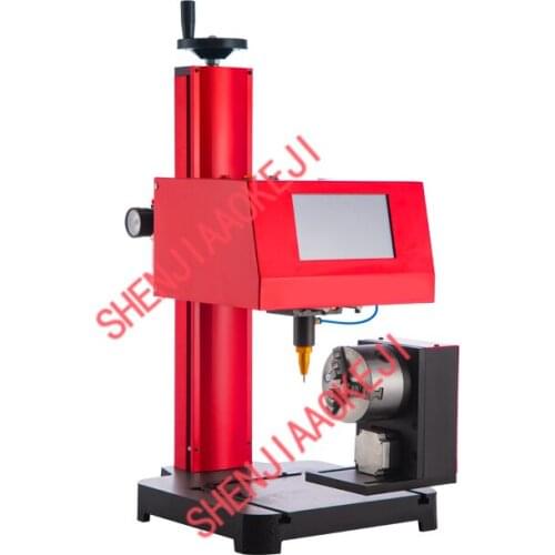 Three-axis Rotary Marking Machine Metal Accessories Circular Arc Surface Coding Machine Engraving Machine Carving Machine
