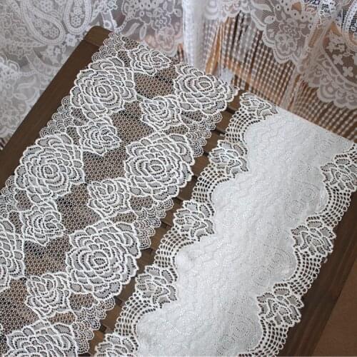 Export thick stretch lace accessories Wide 19CM handmade DIY apparel underwear tube top skirt stitching