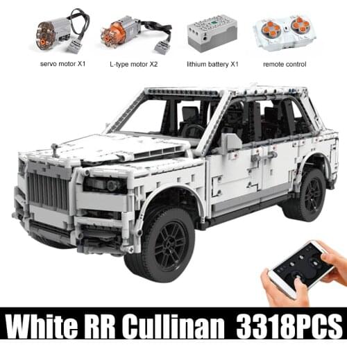 Yeshin Motor Function Car The MOC-33807 Fords GT40 MK I 1967 Car Model Building Blocks Bricks Kids Toys Gifts