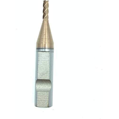 High precision 4 teeth carbide 2.0mm end milling cutter for V8/X6 key cutting machines