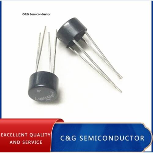 100pcs W04M W04 2A 400W round fast recovery rectifier bridge bridge 2W04